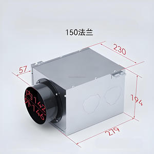 Kunden spezifischer Luft verteiler kasten, Eins-zu-Sechs-Luft verteiler mit schall isolierender Baumwolle, Zubehör für kommerzielle Frischluft systeme - Product Image 6