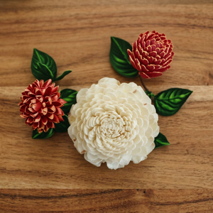 Fleurs séchées cosmiques du Nouvel An, écologiques, en gros, faites à la main, fleurs Sola Beli naturelles colorées, pour l'intérieur et l'extérieur - Product Image 1