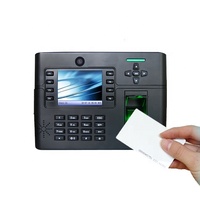 Buena calidad Control de acceso de huellas dactilares de gran capacidad y función de tarjeta HID de identificación personalizada Sistema de control de acceso Cámara de batería