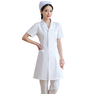 <span class=keywords><strong>Uniforme</strong></span> d'infirmière <span class=keywords><strong>pour</strong></span> femmes, manches longues, manches courtes, rose, bleu, col montant, col <span class=keywords><strong>de</strong></span> poupée, automne, hiver, <span class=keywords><strong>travail</strong></span> à l'hôpital - Product Image 3