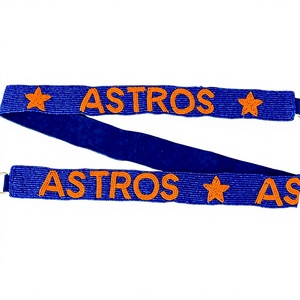 Correa de Tela con Cuentas Astros de CRYSTAL CRAFT con Ganchos Metálicos, Bolso de Mano Vintage Ecológico, Diseño Colorido con Espíritu de Equipo - Product Image 1