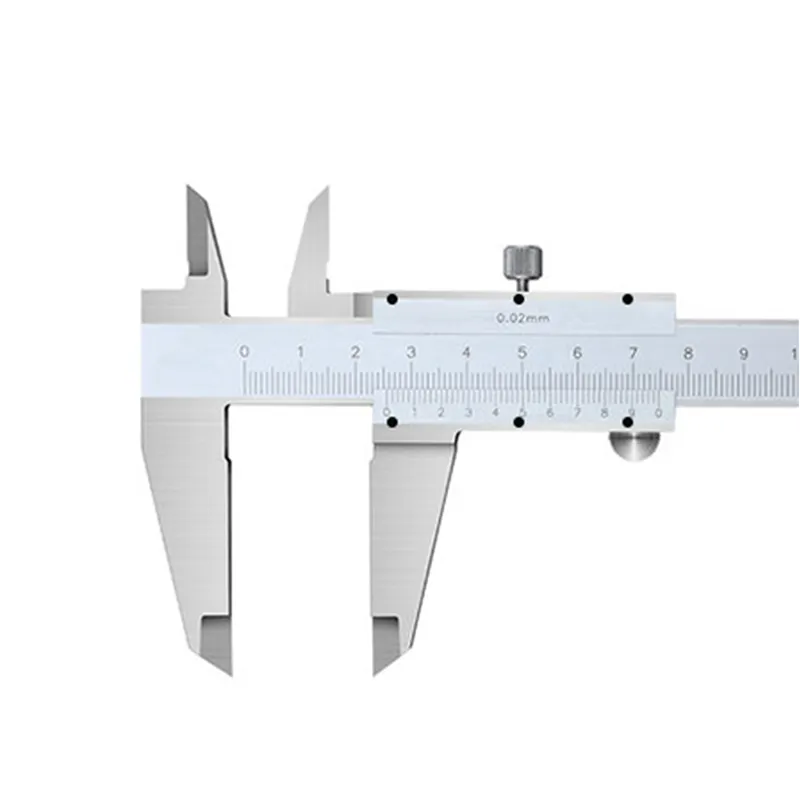 Professional Multi-function Hot Sale Stainless Steel 0-150 mm Vernier Caliper with Fine Adjustment