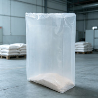 Sacs d'emballage en vrac écologiques, sacs à valve en PE micro-perforés auto-fermants pour matériaux de construction
