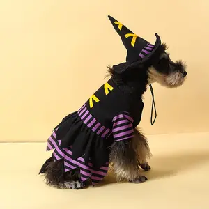 Perro fabrica ropa de Halloween divertido Bulldogs Corgi pequeño disfraz de perro de tamaño mediano ropa de moda ropa de perro de Halloween