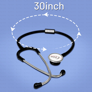 เครื่องฟังเสียงหัวใจแบบสองหัว OTICA ทำจากสแตนเลส-รับประกัน 5 ปี อุปกรณ์การแพทย์ระดับ I สำหรับพยาบาลและนักศึกษาแพทย์ - Product Image 3