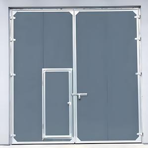 <span class=keywords><strong>Puerta</strong></span> <span class=keywords><strong>Batiente</strong></span> Industrial de Alta Calidad, Resistente al Viento y al Polvo, Adecuada para Fábricas, Almacenes y Garajes - Product Image 1