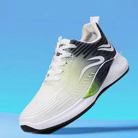 Nouvelles baskets blanches respirantes et confortables pour hommes, chaussures décontractées d'été en gros, chaussures décontractées noires en maille pour hommes, pas cher, vente en gros, pour la marche