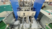 Machine de fabrication de boîtes de frites en papier pour aliments, récipient à emporter, machine de fabrication de boîtes d'emballage pour hamburger