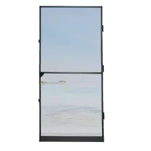 Wholesale Fixed Frame Door Insect Screen Magnetic Frame Home Screen Door Depot Mosquito Nets for Door