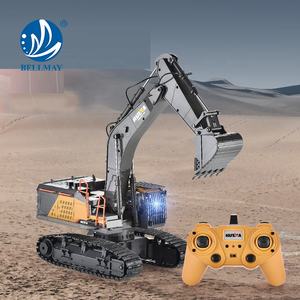 لعبة حفارة بيماي يتم التحكم بها عن بعد 2.4 جيجاهرتز بمقياس 1:14، نموذج سيارة مصبوب، شاحنة تحكم عن بعد متغيرة من سبائك المعادن، مركبة بناء - Product Image 2