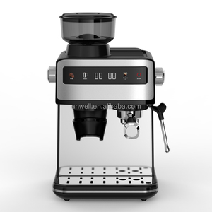<span class=keywords><strong>เครื่อง</strong></span><span class=keywords><strong>ชง</strong></span><span class=keywords><strong>กาแฟ</strong></span>บาริสต้า ANWELL สำหรับใช้ในบ้าน พร้อมเครื่องบดในตัว แรงดัน 20 บาร์ บด<span class=keywords><strong>สด</strong></span>ใหม่ ทำจากสแตนเลส - Product Image 3