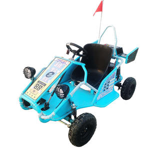 Voiture en acier monoplace pour adultes <span class=keywords><strong>et</strong></span> enfants Parc d'attractions extérieur Drift Race Game Equipment Battery Remote Car - Product Image 6