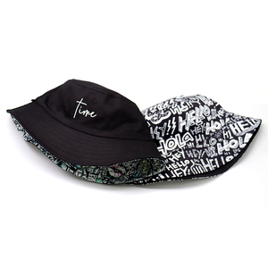 Tùy Chỉnh Bông Người Đàn Ông Phụ Nữ Thoáng Khí Xô Hat Nâu Màu Xanh Màu Hồng Rắn Màu Sắc Có Thể Đảo Ngược Hai Bên Xô Hat - Product Image 4