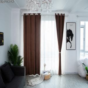 Nouveau rideau en velours de luxe, gaufré, prêt à poser, rideaux en velours bon marché pour le salon, la chambre à coucher - Product Image 4