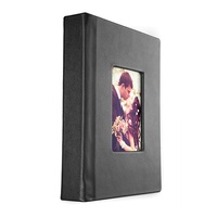 Album photo en cuir avec impression de logo personnalisé Vente promotionnelle PINK STORE
