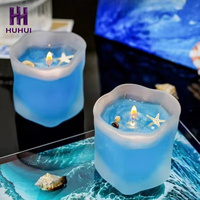 Handgemachte Gelwachs-Glaskerze Moderne Aromatherapie Duftkerze Langanhaltender Duft Wohndekor Geburtstagsgeschenk Großhandel