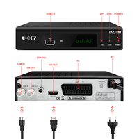 Récepteur satellite numérique DVB-S2 pour la télévision par satellite allemande, décodeur TNT gratuit avec Cccam Iks