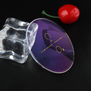 렌즈 CR39 1.499 1.56 핫 슬 프로그레시브 렌트 다초점 AR 수지 렌즈 도매 13 + 3mm 처방전 재고 광학 렌즈 - Product Image 2