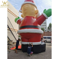 Figurine gonflable d'extérieur en PVC, 25 pieds, pour noël, américain,