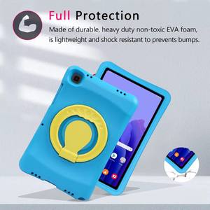 HGD para Ssamsung Tab A7 10,4 "2020/<span class=keywords><strong>2022</strong></span> (2/T505/T509) Funda <span class=keywords><strong>de</strong></span> espuma EVA a prueba <span class=keywords><strong>de</strong></span> golpes con soporte para los dedos en la parte posterior - Product Image 6