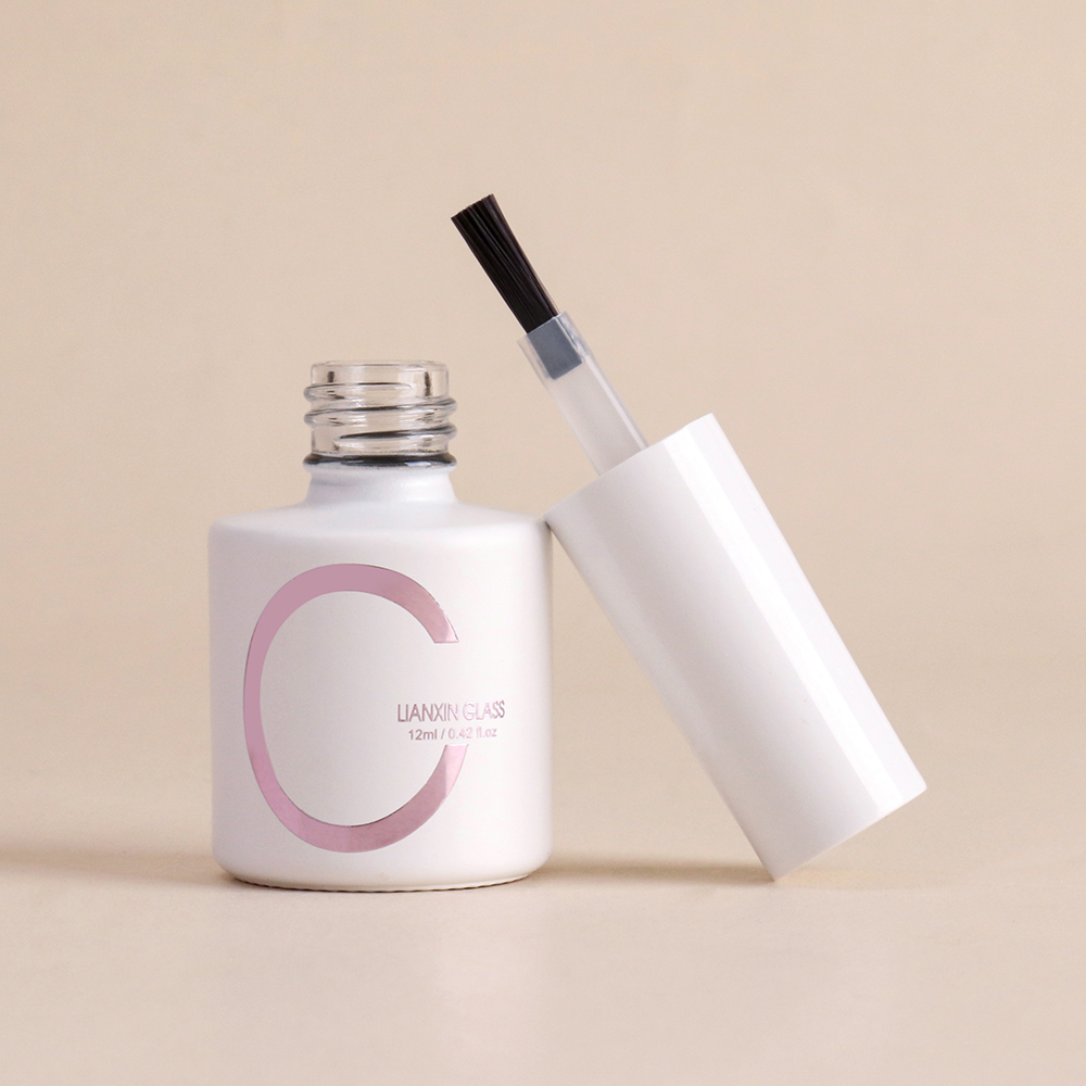 nail polish bottles glass pink