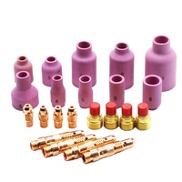 Accessoires pour torche de soudage TIG à l'argon : buse en céramique, collet, corps de collet