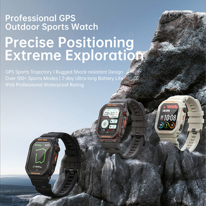 Nouvelle <span class=keywords><strong>montre</strong></span> connectée FT61 avec GPS, étanche IP68, suivi de la santé, fitness tracker pour le sport en plein air, <span class=keywords><strong>montre</strong></span> connectée pour hommes et femmes - Product Image 6