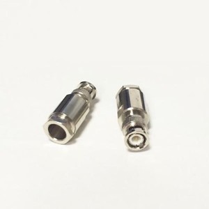 Cable RF BNCJ-7 de Latón Macizo 50-7, Kit de Ensamblaje de 5 Piezas, Conector Q9 a Macho para LMR400 H201 - Product Image 1