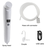 Nouvelle douche portable rechargeable pour l'extérieur, douche électrique étanche avec tuyau pour le camping, la randonnée, la plage et les voyages