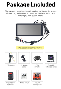 10.36 "2CH Side View gương Monitor IPS màn hình cảm ứng BSD điểm mù DVR + 2 máy ảnh sao lưu đảo ngược Viện trợ <span class=keywords><strong>Video</strong></span> <span class=keywords><strong>Recorder</strong></span> Xe Tải xe buýt - Product Image 6