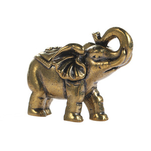 Figurine d'éléphant en bronze massif, mini sculpture faite à la main pour la décoration de la maison, cadeau - Product Image 5