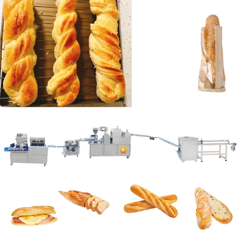 Commercial High Productivity Continuous Dough Shaping