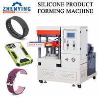 Machine de fabrication de bracelets de téléphone et de montres en silicone 3D souple, facile à utiliser, avec contrôle précis de la température