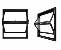 Ventana Vertical Abatible Interior/Exterior de hasta 8 Hojas, 1000x2600mm, Configuración Personalizada, Insonorizada y con Aislamiento Térmico