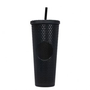 Diamond Radiant Goddess <b>Reusable</b> <b>Cup</b> Plastic Tumbler Matte Plastic Mugs 710ml 24oz Plastic Tumbler <b>Cup</b> with Lid and Straw - Product Image 5