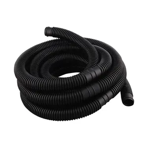 Flexible Corrugated Spiral Wound Swim Pool Water Vacuum Dust Hose Pipe With Swivel Cuff