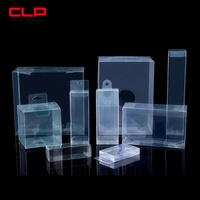 CLP Cholyn Klar PET Kunststoff Display Fall Transparent Säure-Freies Vinyl Beschützer