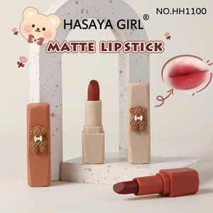HASAYAガールODMリップスティックビーガンケミカルミネラルクリーム長持ちマットメイクプライベートロゴMSDSリップケア4用証明書 - Product Image 2