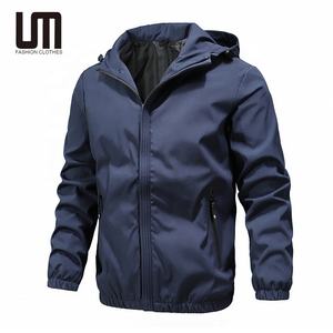 Liquidation ventes hommes coupe-vent veste automne hiver extérieur à capuche <span class=keywords><strong>manteau</strong></span> grande taille décontracté en gros" - Product Image 2
