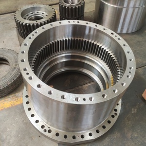 4140 4340 गियर कूलिंग आस्तीन गियर गियरबॉक्स हाई-स्पीड पंप और कंप्रेसर अनुप्रयोगों के लिए आधा - Product Image 4