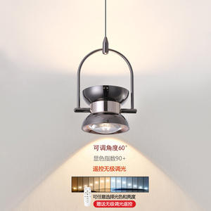 Lámpara Colgante Pequeña de Alta Gama con Altura y Ángulo Ajustables para Recepción de Hotel, Bar, Uso Junto a la Cama; Fuente de Alimentación CA, Nuevo Estilo de Foco - Product Image 3