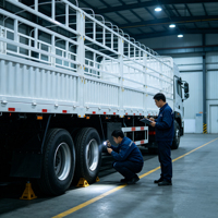 Semi-remorque robuste à 3 essieux de 40 pieds avec ridelles en acier haute résistance pour le transport logistique et la livraison de marchandises sèches palettisées