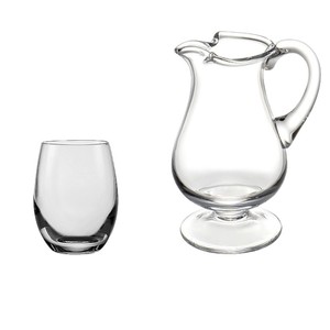 Czech Imported Crystal White Wine Glass Set 6 Glasses 1 Decanter High Temperature Resistance Wedding Gift Box - Product Image 3