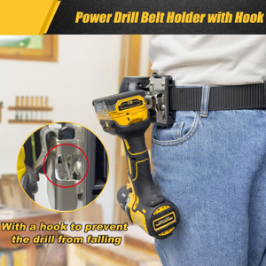 Khoan giữ vành đai clip móc Bao da cho không dây khoan Điều khiển băng biện pháp truy cập nhanh chóng khoan Clip - Product Image 4