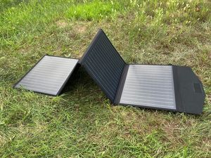 Portable <strong>Solar</strong> <strong>Panel</strong> Foldable 80W 120W OEM Customized High Efficiency 22% for <strong>Solar</strong> SFZD-120 DC/USB Output Black - Product Image 5