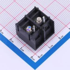 PLPK9500-2P-13 Barrier Terminal Block Through hole Component (THT),P=9.5mm Connector 1x2P 2P 1 2 - Product Image 2