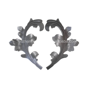 Fiori Decorativi Ornamentali <span class=keywords><strong>in</strong></span> <span class=keywords><strong>Ferro</strong></span> <span class=keywords><strong>Battuto</strong></span> Forgiato per Ringhiere e Recinzioni - Product Image 3