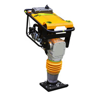 Compacteur à percussion thermique Mechpro pour sols, moteur 60 kg 6,5 CV, haute efficacité, utilisation en construction, portable, facile à utiliser, garantie 1 an