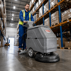 Fregadora de Pisos CleanHorse H20 para Uso Comercial, Inalámbrica, a Batería, 2300 ㎡ Máquina de Limpieza Profesional - Product Image 5