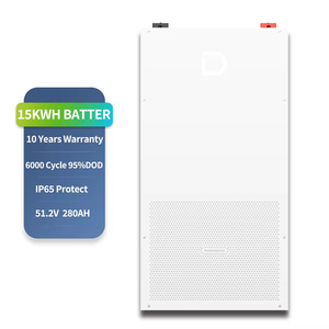 แบตเตอรี่ลิเธียมติดผนัง Powerbrick 14kwh 15kwh 51.2v 280ah ระบบแบตเตอรี่ Lifepo4 48v 300ah สำหรับบ้าน - Product Image 2